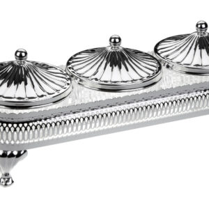 3 Pce Round Party Set 0/4923 - Queen Anne