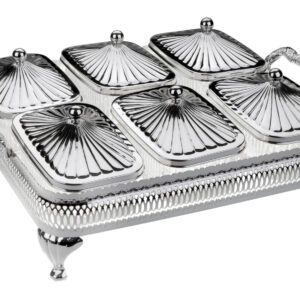 6 Pce Oblong Party Set 0/4926 - Queen Anne