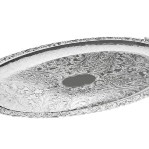 Oval tray with handles 0/6161 - Queen Anne
