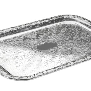 Large Oblong Tray-Handles - Queen Anne