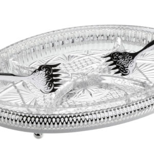 Oval Hors d'Oeuvre with Side Handles and Forks 0/6229 - Queen Anne