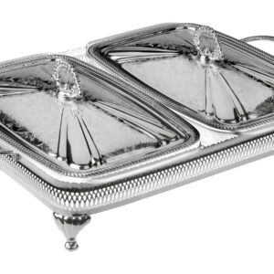 Large Double Casserole 0/6307 - Queen Anne