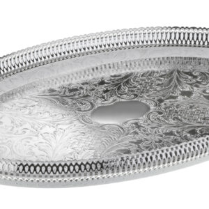 Oval gallery tray with handles 0/6332 - Queen Anne