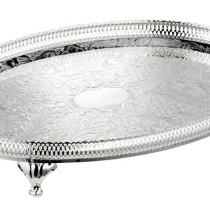 Oval gallery tray with legs 0/6334 - Queen Anne