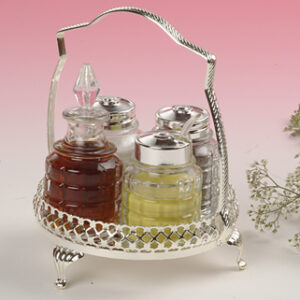 4 Pce Cruet Set 0/5718 - Queen Anne