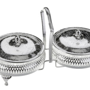 Double Jam with Lids-Spoons