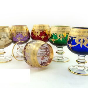 set of 6 Goblets, Crystal