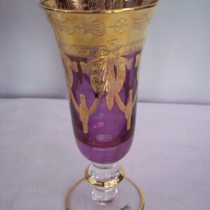 Set of 6 Flute Goblets - Crystal