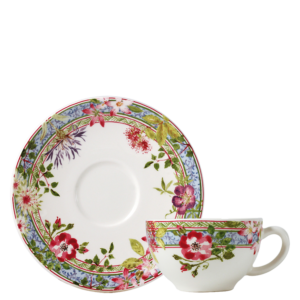 Set Of 6 Pcs, TEA CUP & SAUCER, 2 PAIRS