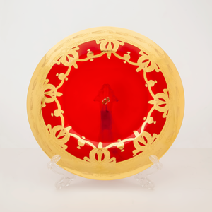 Crystal large serving platter