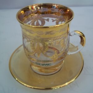 Set of 6 Teacup - Crystal.