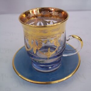 Set of 6 Teacup - Crystal.