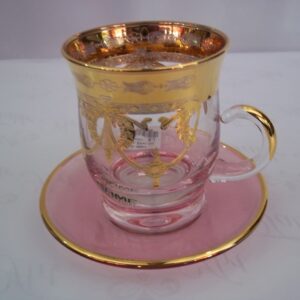 Set of 6 Teacup - Crystal.