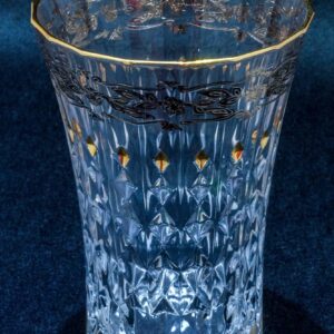 set of 6 Crystal, Glasses