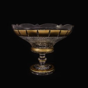 Czech Bohemian Bowl Crystal Heart