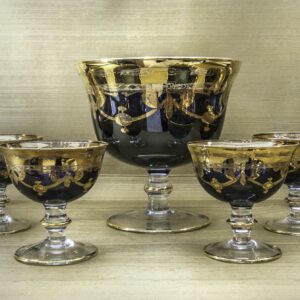 Compote Set 7 Pcs, Crystal