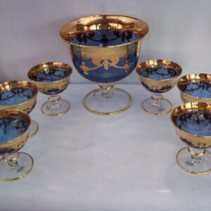 Compote Set 7 Pcs, Crystal