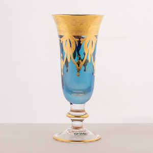 Set of 6 Flute Goblets - Crystal.