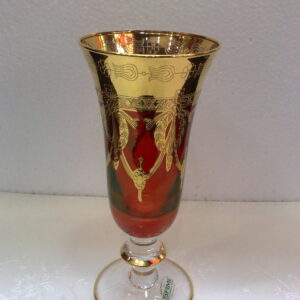 Set of 6 Flute Goblets - Crystal.