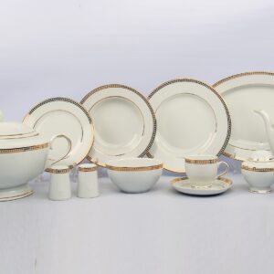 DMND14804B/G/Dining set 112 Pcs