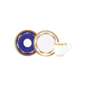 IMPERIO BLUE COFFEE SAUCER