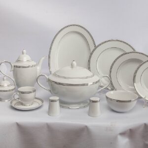 DMND14804B/SL/Dining set 112 Pcs