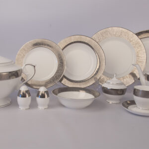 Crstalslv0801/Dining set 112 Pcs