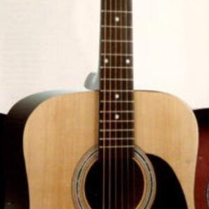 GUITAR &CASE. 41 INCH.FRANZ SANDNER